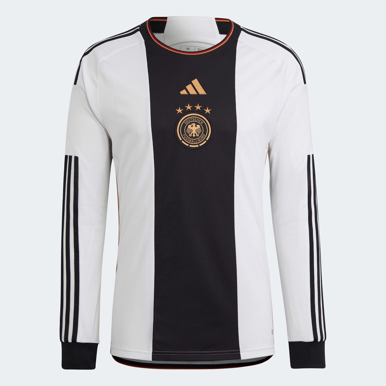 Adidas Germany Home Long Sleeve Jersey [White/Black]