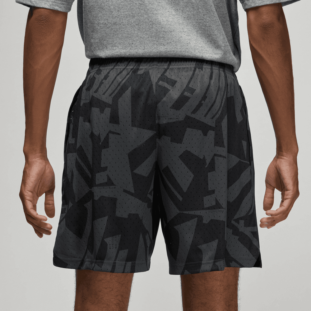 Jordan 2022-23 PSG Printed Shorts - Smoke Grey-Black (Back)