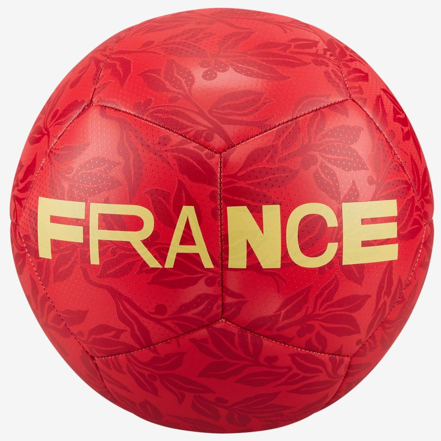 Nike FA22 France Pitch Training Ball - Red-Gold (Back)