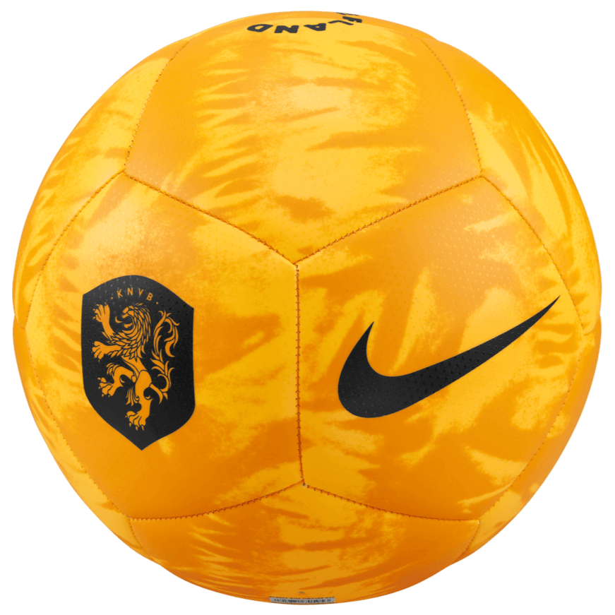 Nike FA22 Holland Pitch Ball Orange-Black (Front)