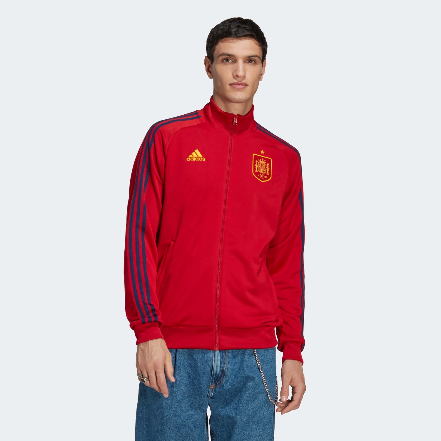adidas 2022-23 Spain DNA Track Top - Power Red