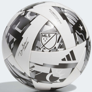 adidas 2024 MLS NFHS Competition Ball Size 5- (10 Ball & Bag Bundle)