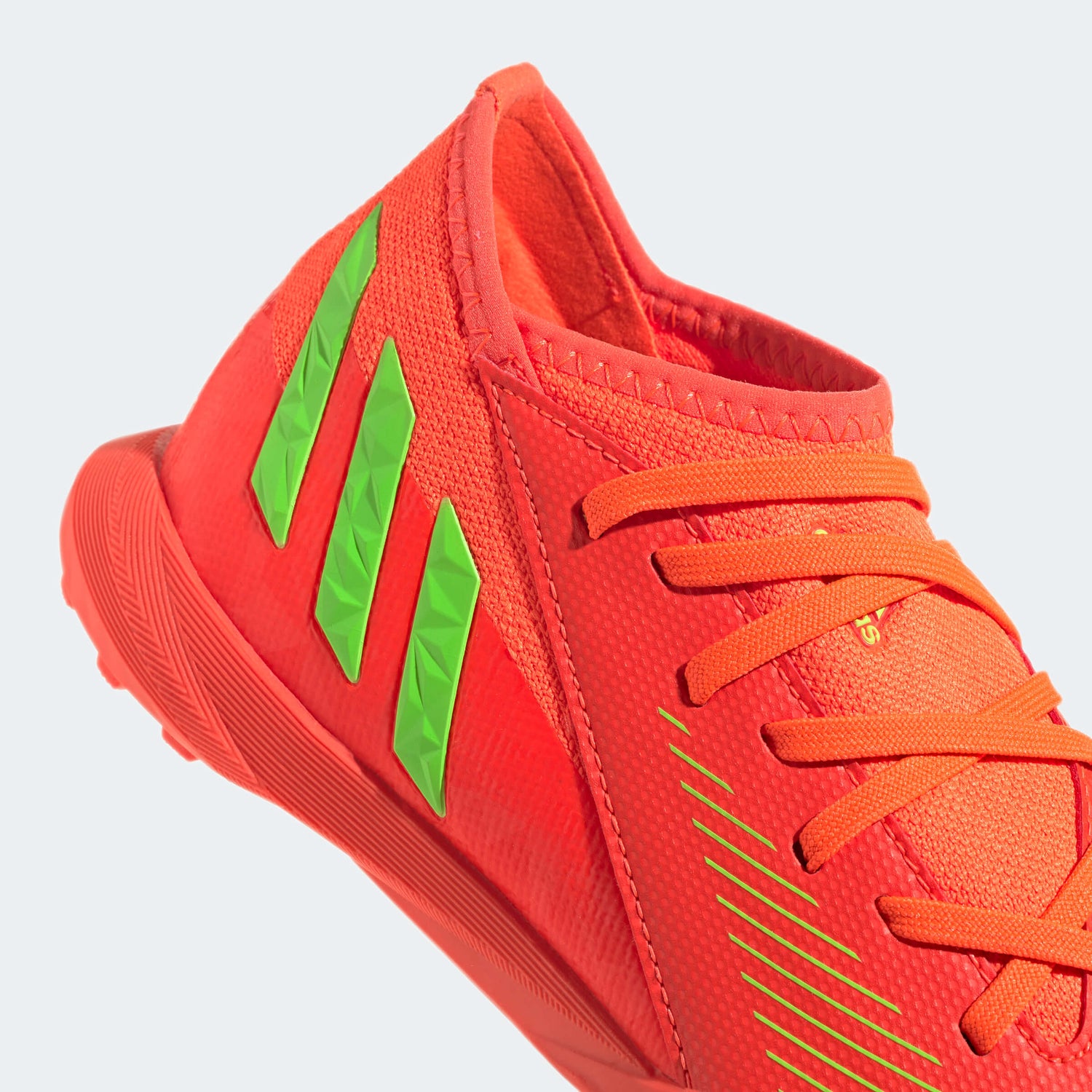 adidas JR Predator Edge .3 Turf - Solar Red-Solar Green (Detail 2)