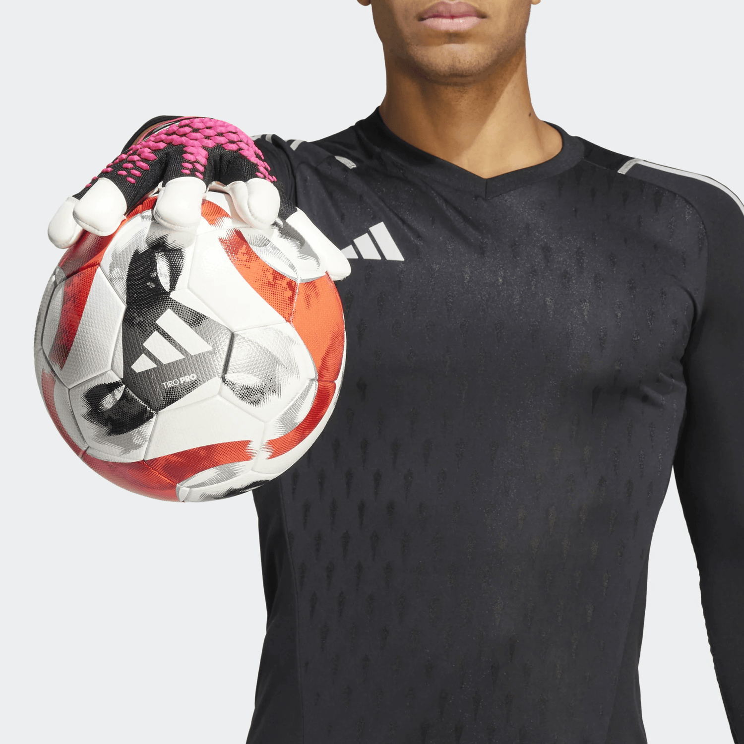 adidas Predator Pro Hybrid Goalkeeper Gloves - Black/Pink HN3341 – Soccer  Zone USA