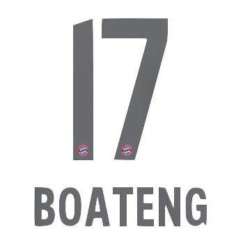 Bayern Munchen No17 Boateng Away Jersey
