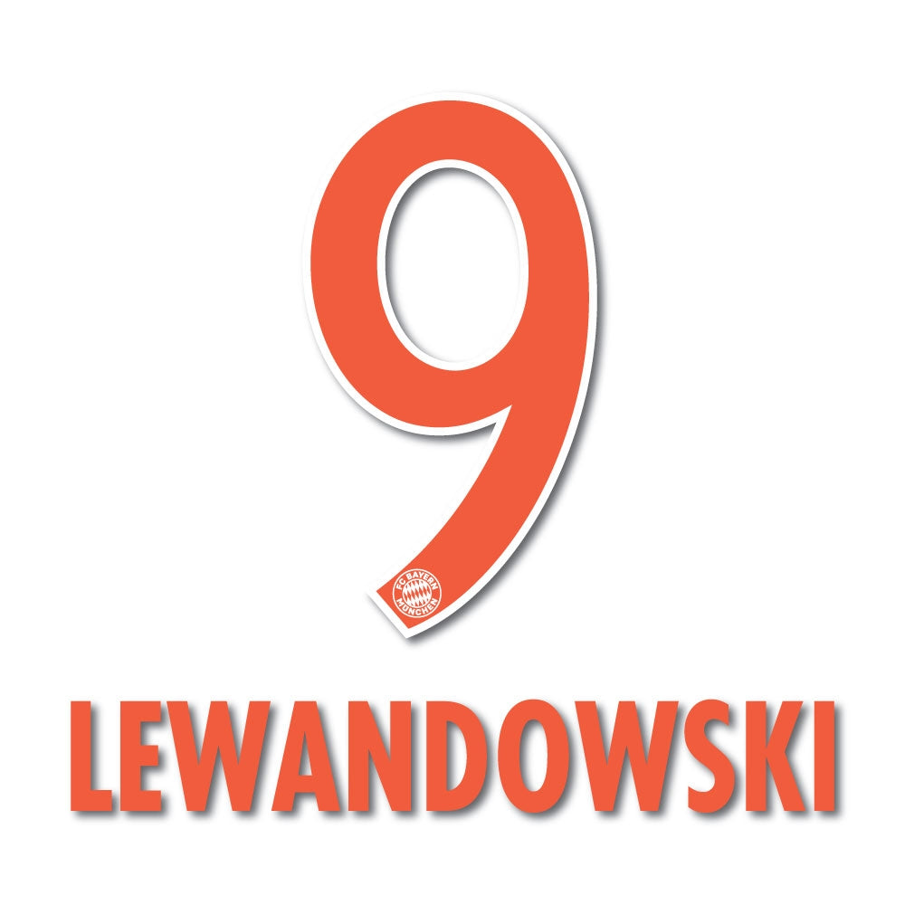 Bayern Munchen No9 Lewandowski Away Jersey