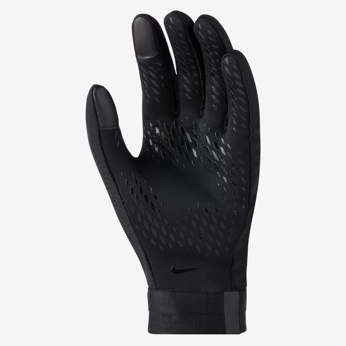 Nike Academy Hyperwarm Soccer Gloves - Black-White (Single - Inner)