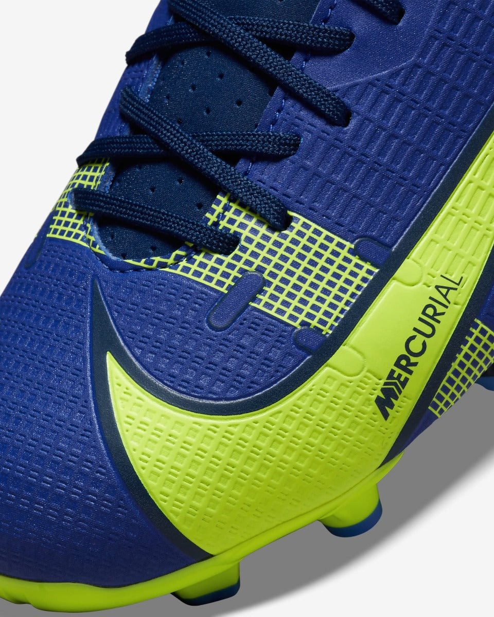 NIKE MERCURIAL VAPOR 14 ACADEMY FG/MG (BLUE/VOLT)