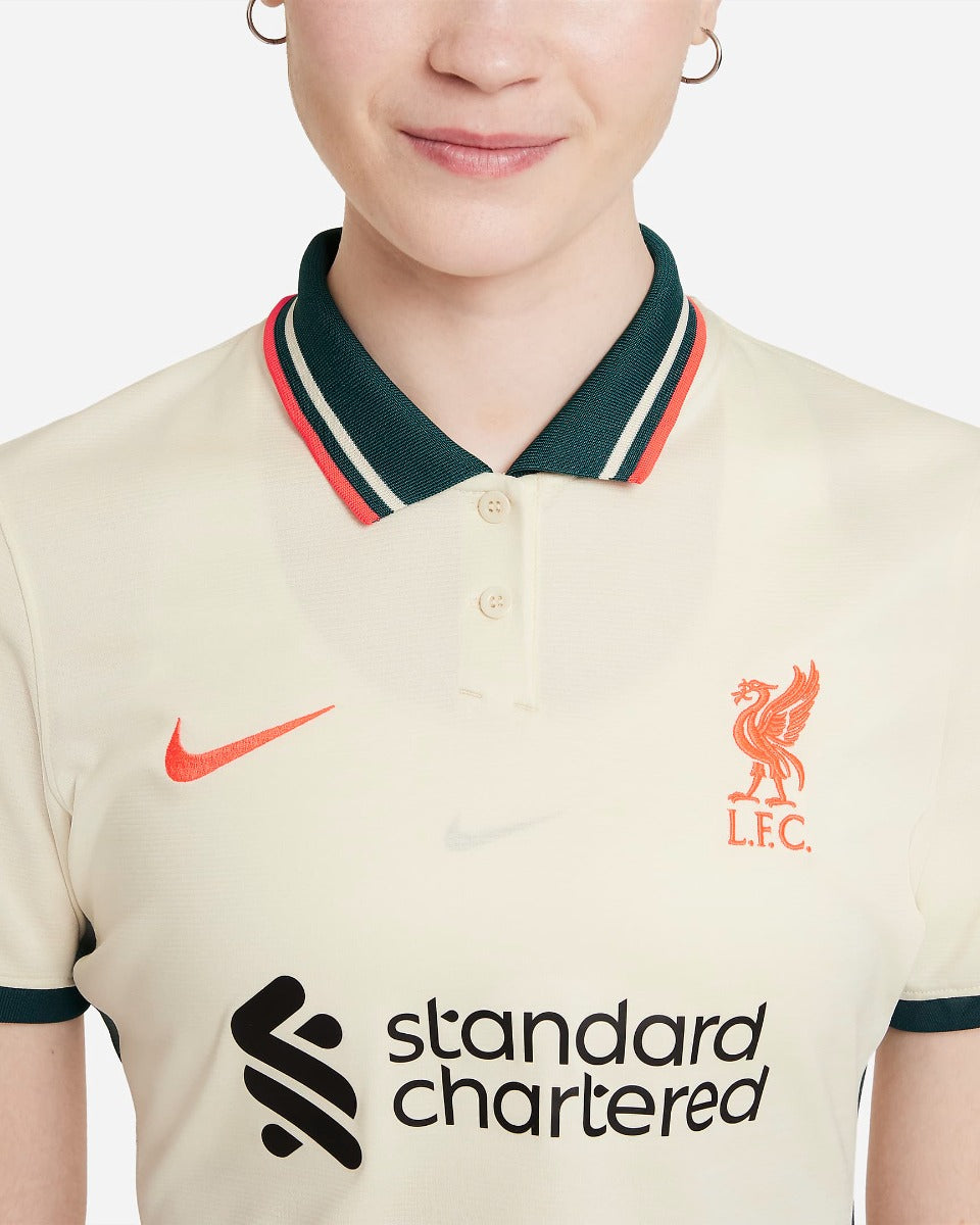 Nike 2021-22 Liverpool Women Away Jersey - Fossil