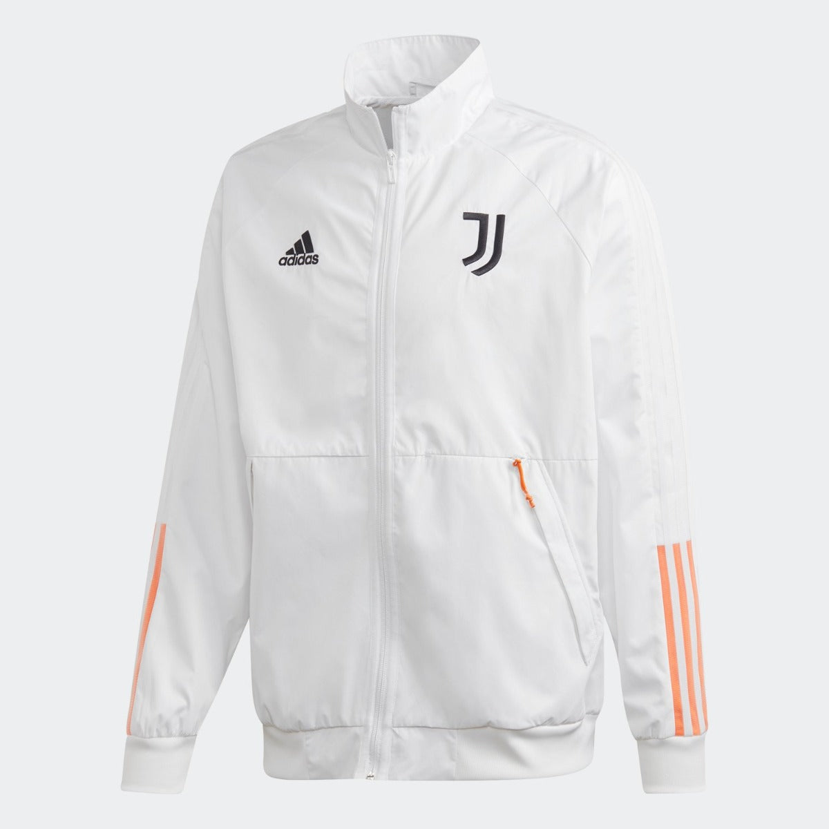 Adidas 2020-21 Juventus Anthem Jacket - White-Black