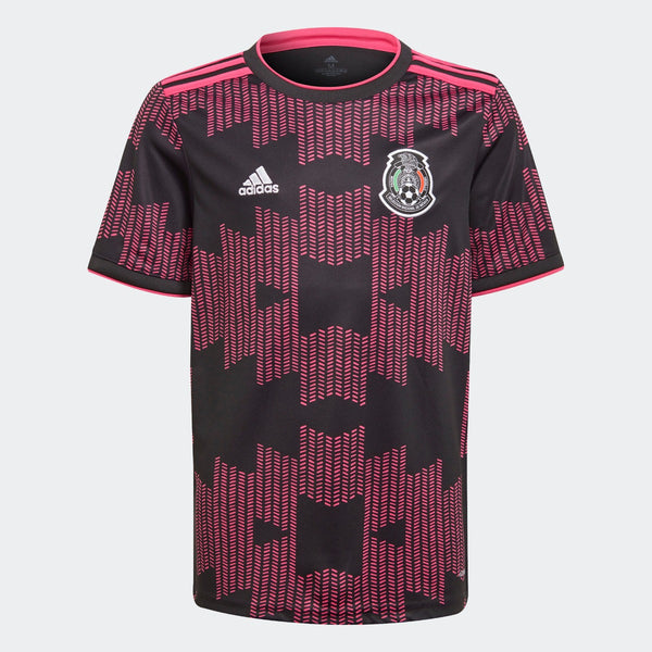 adidas Mens Mexico Home Jersey 21-22 - Black/Pink