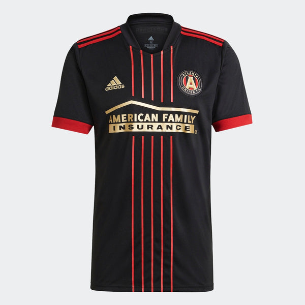 adidas 2021-22 Atlanta United FC Home Jersey - Black-Red