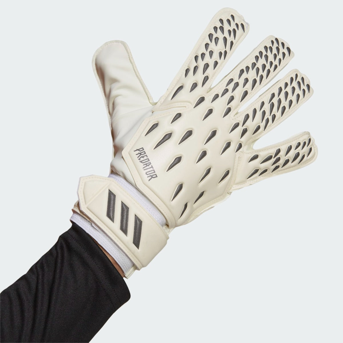 Adidas Predator Training Goalkeeper Gloves - White-Black (Single - Outer)