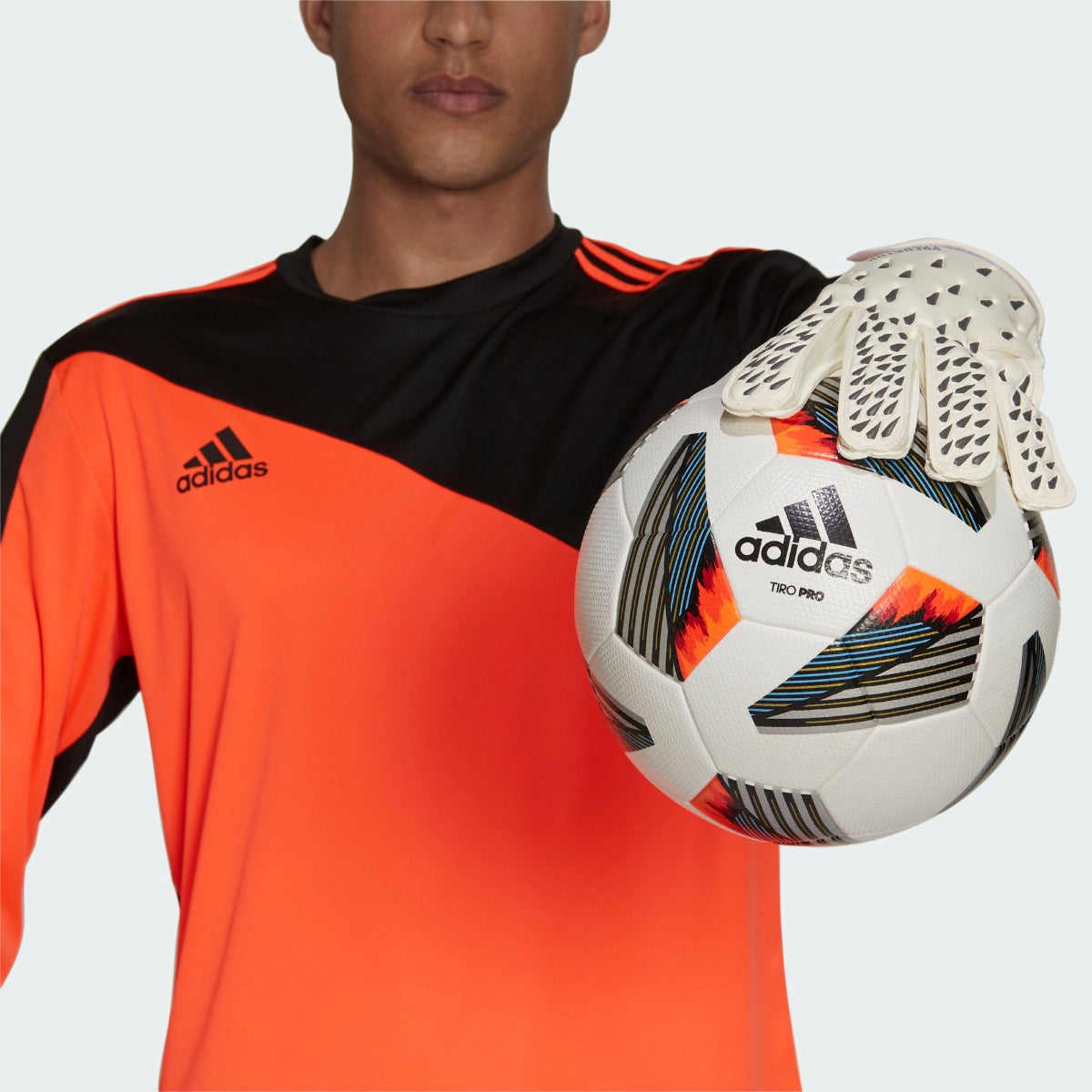 Adidas Predator Training Goalkeeper Gloves - White-Black (Model 2)