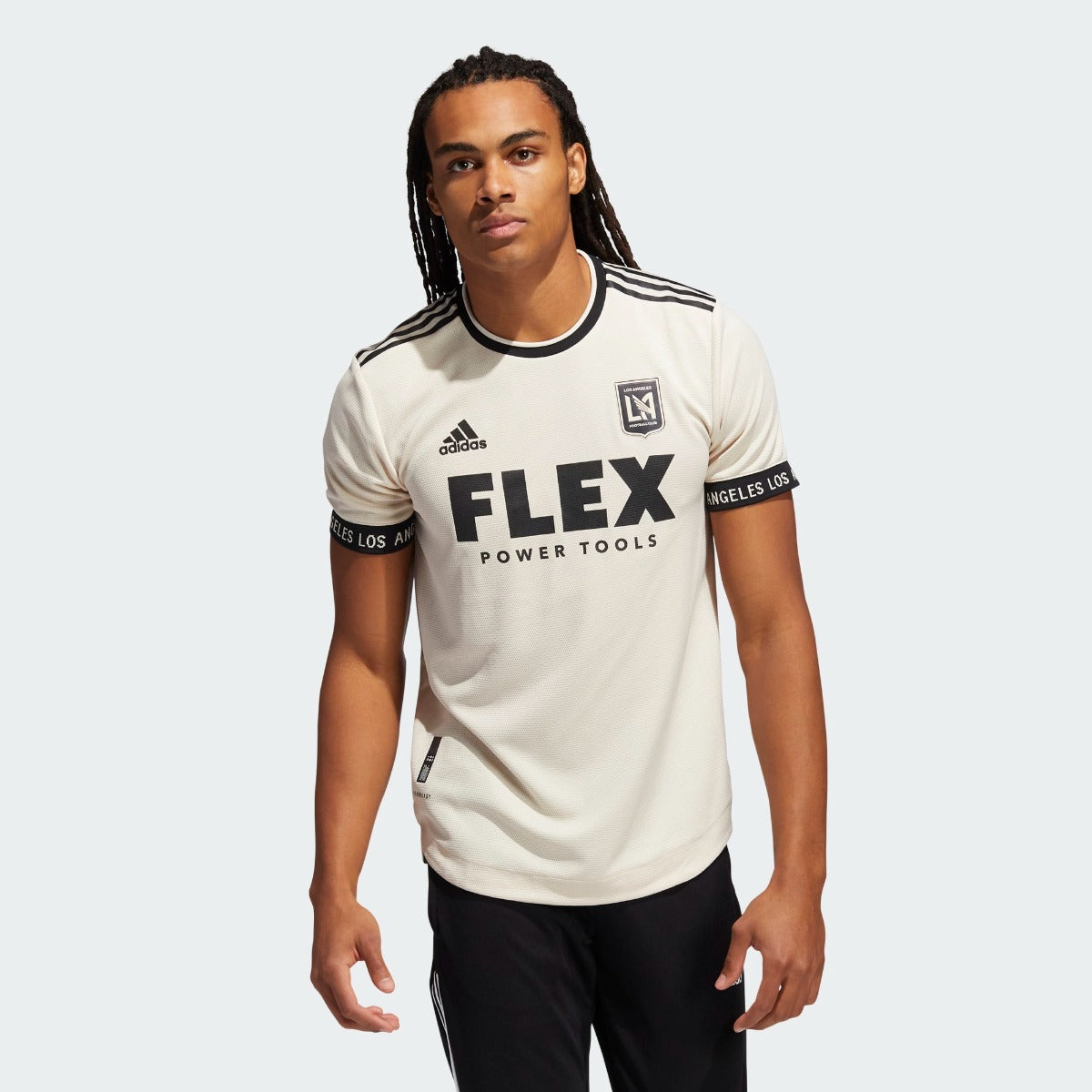 Men's LAFC adidas White 2018 Away Authentic Jersey